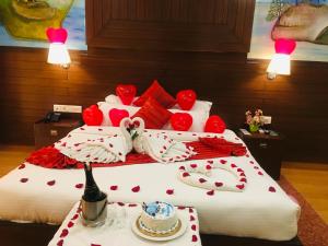 Katil atau katil-katil dalam bilik di Hotel Iceland