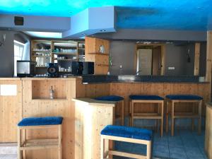 Kuchyň nebo kuchyňský kout v ubytování Beach Pension