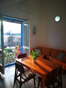 Χώρος καθιστικού στο Apartments Gorka