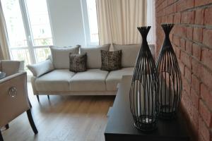 Posedenie v ubytovaní Apartament Grochowa