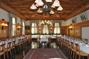 Restaurace v ubytování Romantik Hotel Säntis