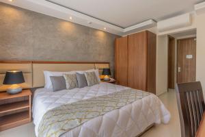 Giường trong phòng chung tại Dun Gorg Guest House