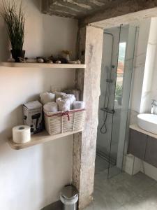 Kúpeľňa v ubytovaní Apartment Chupa