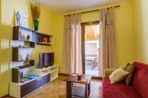 Posezení v ubytování Abba Apartments