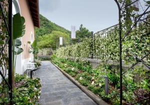 Vonkajšia záhrada v ubytovaní La Fornace Relais & Spa