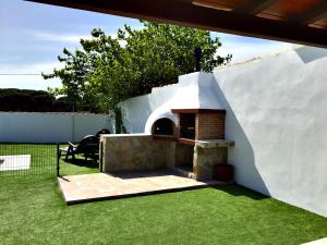 Ein Garten an der Unterkunft Casa Ananda y Casa Rengue
