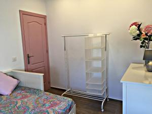 Ein Bett oder Betten in einem Zimmer der Unterkunft Casa Ananda y Casa Rengue