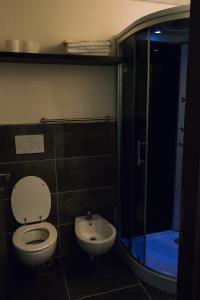 Koupelna v ubytování B&B Adriatico