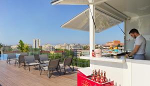 Balkón nebo terasa v ubytování H10 Vintage Salou - Adults Only