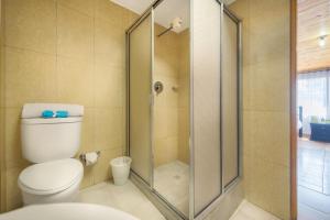 Koupelna v ubytování Hotel Casa Normandia