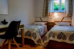 Cama ou camas em um quarto em Apartment Katia