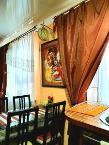 Χώρος καθιστικού στο Apartment Ushakova 16