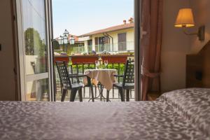 Balkón nebo terasa v ubytování Hotel da Roberto