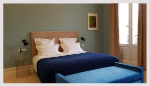 Hotel de l'Anglais, Guesthouse客房内的一张或多张床位