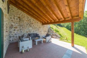 Część wypoczynkowa w obiekcie Agriturismo Casarai