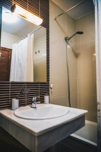 Kúpeľňa v ubytovaní apartamento Jacaranda centro + 10 fotografií