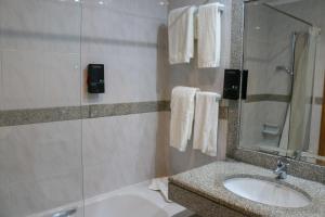 Ванная комната в Hotel Horta