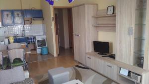 Kuchyňa alebo kuchynka v ubytovaní Amanda apartman Siófok