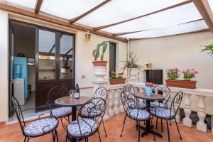 Balkón nebo terasa v ubytování B&B Villamarì