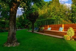 Vonkajšia záhrada v ubytovaní Villa Le Facezie B&B