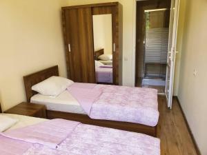 Postel nebo postele na pokoji v ubytování HOSTEL FAMILY