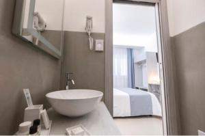 Koupelna v ubytování Imera B&B