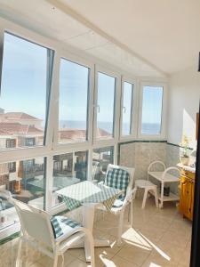 Balkón nebo terasa v ubytování Studio Apartment Direkt Am Meer