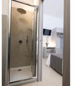 Koupelna v ubytování Imera B&B
