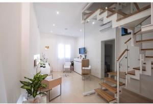 TV a/nebo společenská místnost v ubytování Imera B&B