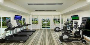 Fitness centrum a/nebo fitness zařízení v ubytování Meliá Punta Cana Beach Wellness Inclusive - Adults only