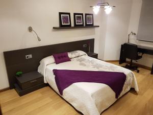Cama o camas de una habitación en Apartamento XIABRE, VUT-Po-4181