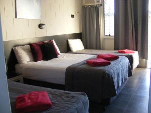 Postel nebo postele na pokoji v ubytování Motel Lodge