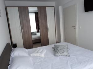 Krevet ili kreveti u jedinici u objektu Apartment Altipiani Panoramic