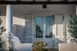 Un balcon sau o terasă la Mari del Sud Resort