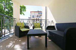 Balkon lub taras w obiekcie Promenada by Baltic Home