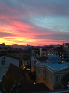 The sunrise or sunset as seen from Az apartmant or nearby