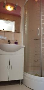 Koupelna v ubytování Apartment Danka + 17 fotografií
