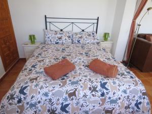 Una cama o camas en una habitación de Casa Rey Rural Apartment