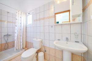 Koupelna v ubytování Hotel Anna