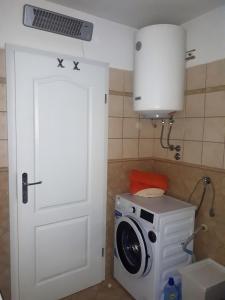 Kuchyň nebo kuchyňský kout v ubytování Apartment Aurora