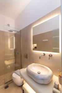 Kúpeľňa v ubytovaní Vincenzo Family Rooms