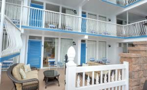 Balkón nebo terasa v ubytování Gondolier Motel - Wildwood