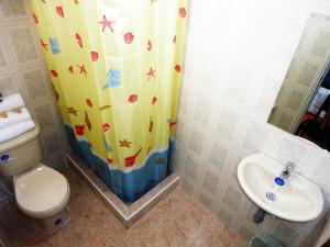 Koupelna v ubytování Hotel Casa Sarita