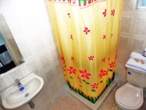 Koupelna v ubytování Hotel Casa Sarita