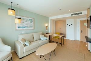 A seating area at HSM Golden Playa