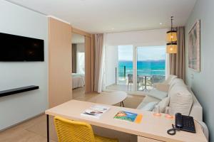 A television and/or entertainment centre at HSM Golden Playa