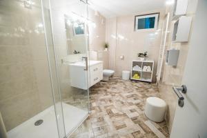 Kúpeľňa v ubytovaní Apartments Stankovo