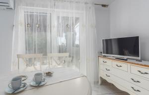 TV a/nebo společenská místnost v ubytování Apartment Complex Blazevic