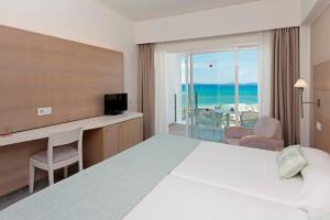 A television and/or entertainment centre at HSM Golden Playa
