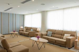 A seating area at HSM Golden Playa